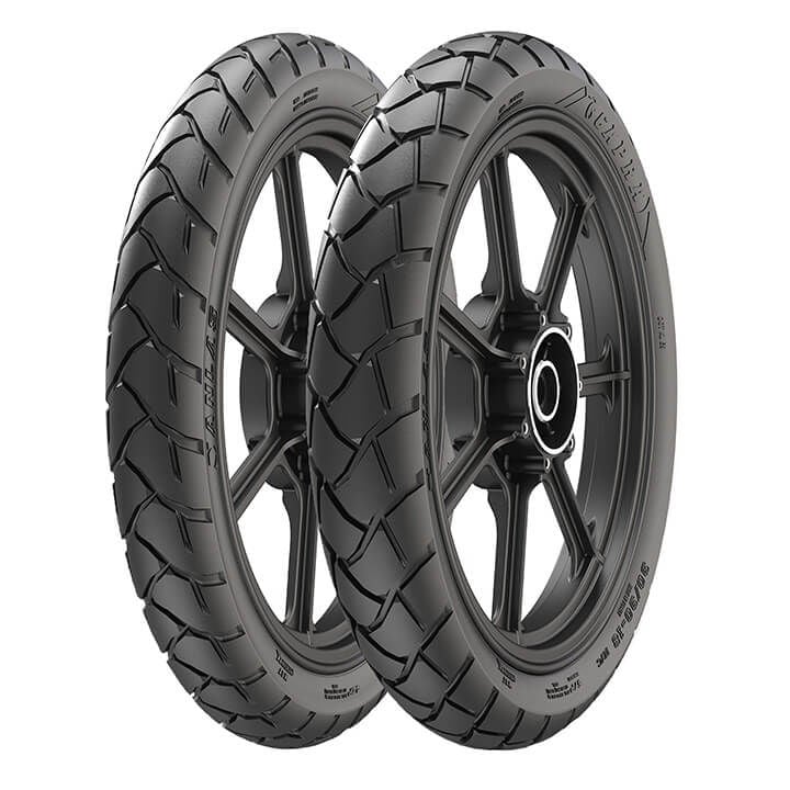 Arora AR 100T-2A 2.75-18 & 90/90-18 (Dubleks Model)  Capra Lastik Takımı