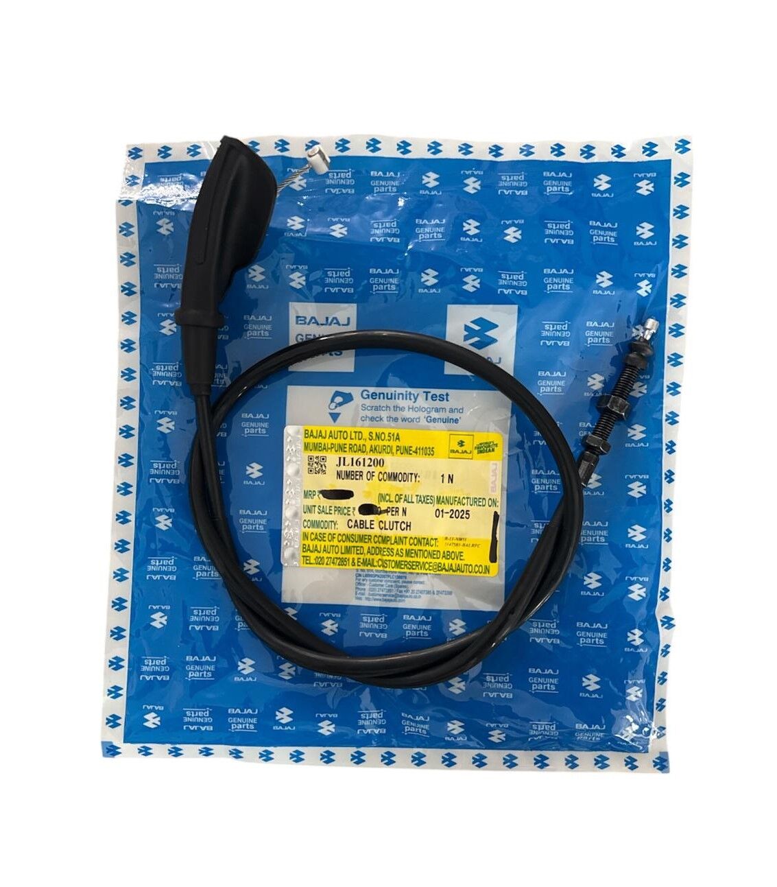 BAJAJ NS 200 DEBRİYAJ TELİ JL161200 ORİJİNAL
