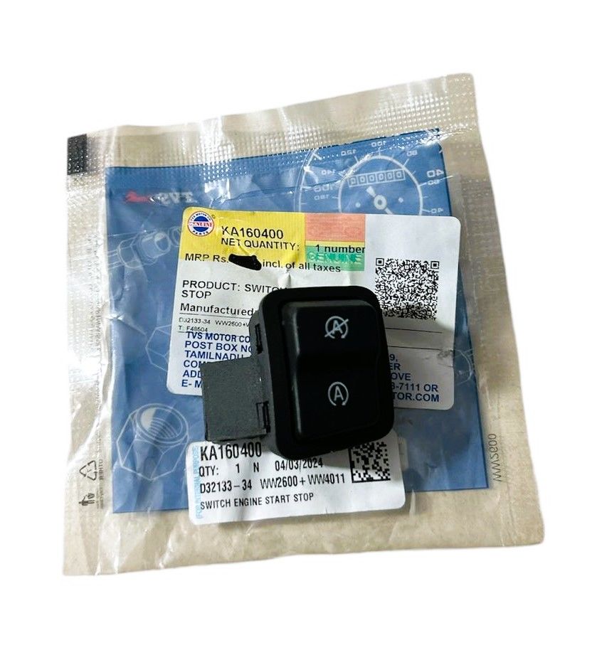 TVS JUPITER 125 STAR-STOP ANAHTARI KA160400  -DÜĞMESİ ORIJINAL
