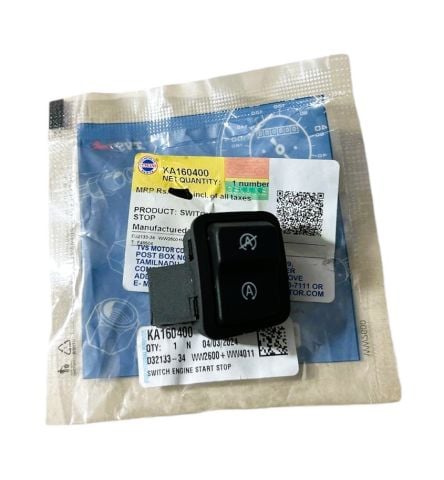 TVS JUPITER 125 STAR-STOP ANAHTARI KA160400  -DÜĞMESİ ORIJINAL