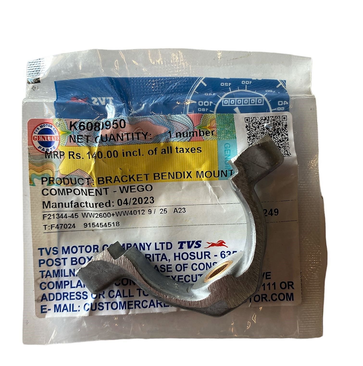 TVS JUPİTER-WEGO-ZEST-SCOTYPEP BENDİX DİŞLİ TUTUCU K6080950