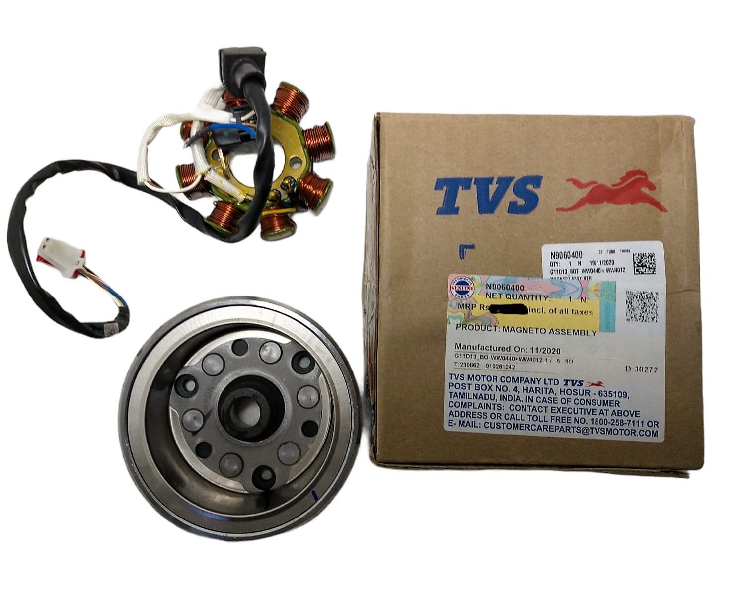 TVS APACHE RTR MANYATO-STATÖR KOMPLE N9060400 ORİJİNAL