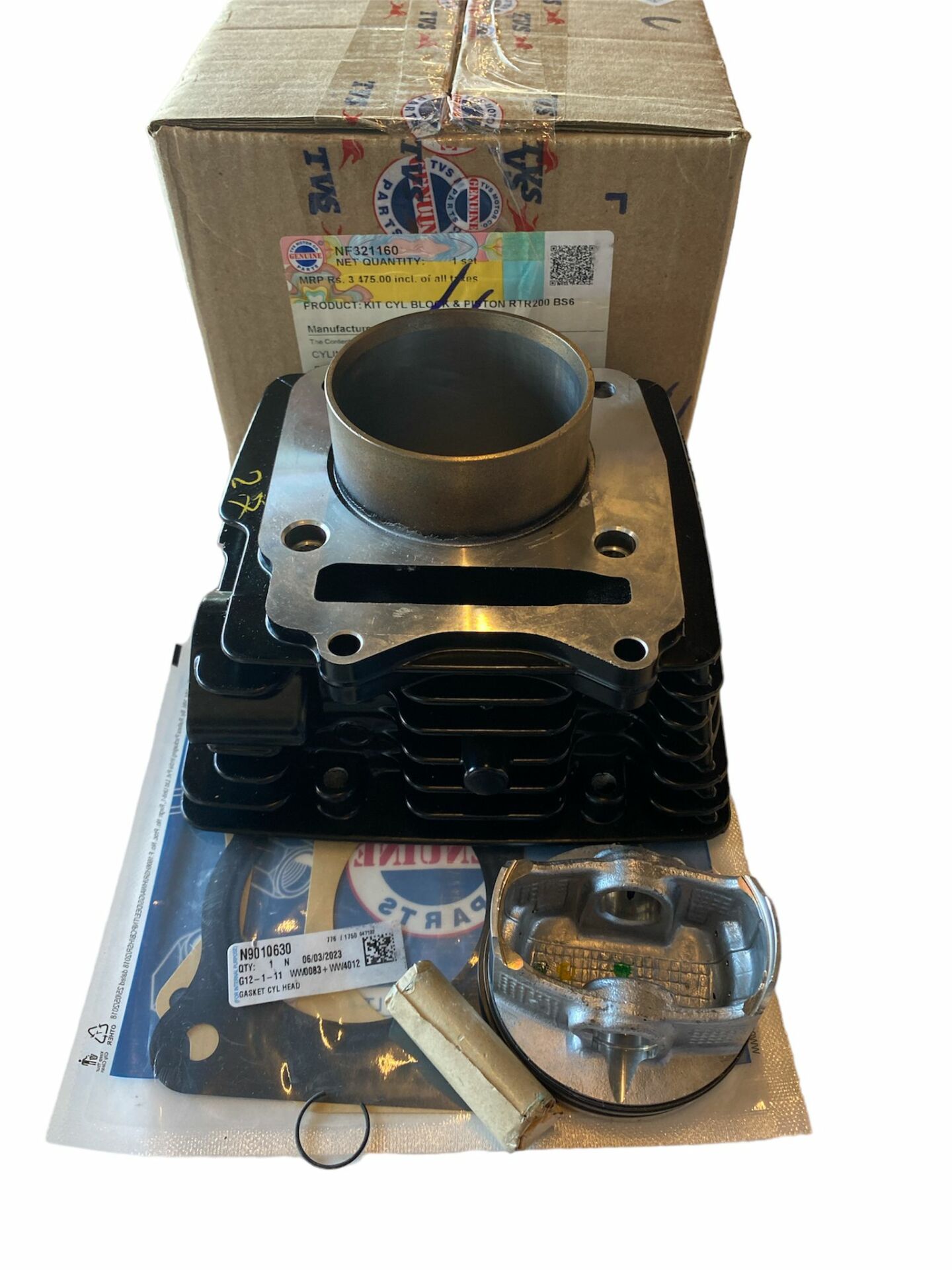 TVS APACHE RTR 200 SİLİNDİR SET NF321160