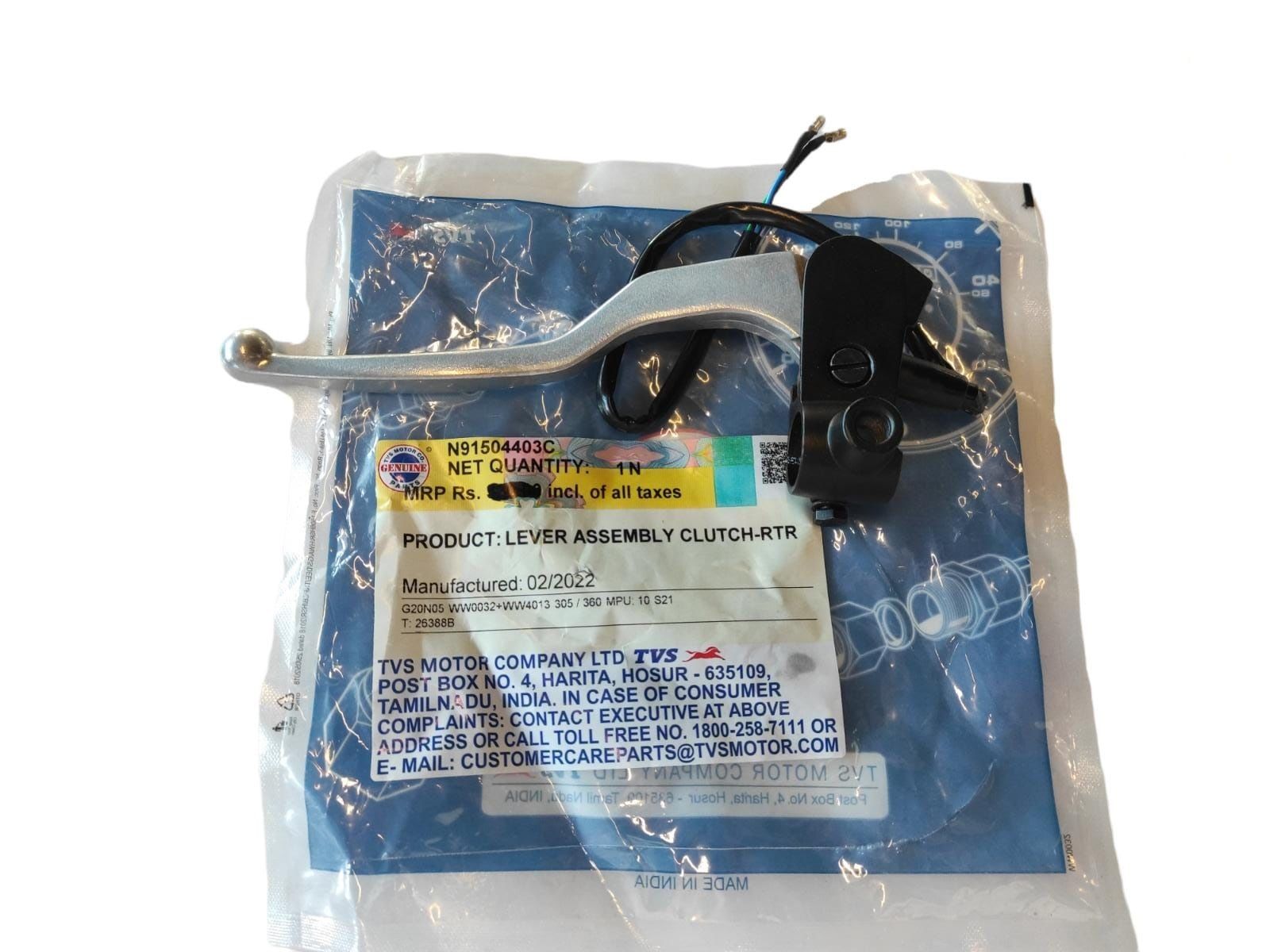 TVS APACHE RTR 150 DEBRİYAJ KÜTÜK KOMPLE N91504403C ORİJİNAL ÜRÜN