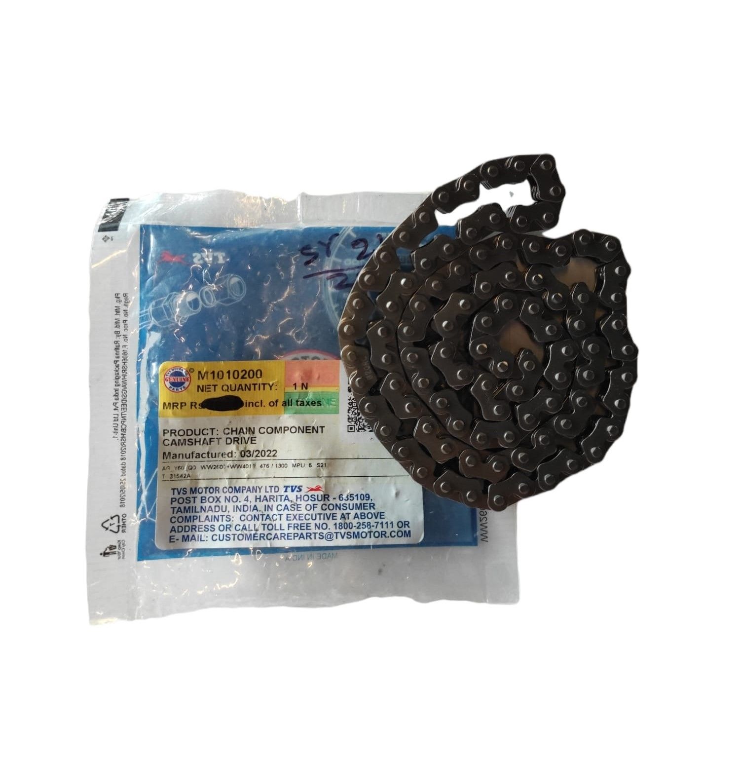 TVS APACHE RTR150 EKSANTRİK ZİNCİR M1010200 ORİJİNAL ÜRÜN