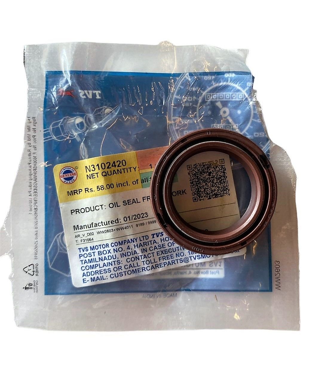 TVS JUPITER WEGO ZEST RTR 150-180 RAIDER 125 AMORTİSÖR ÖN KEÇE N3102420 ORIJINAL ÜRÜN