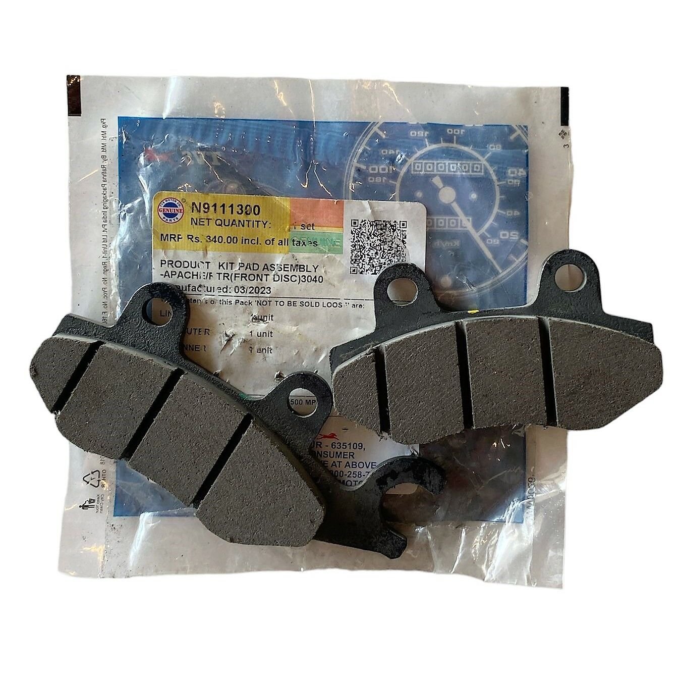 TVS RTR 150-180-200-RAIDER 125 ÖN FREN BALATASI N9111300 ORIJINAL ÜRÜN