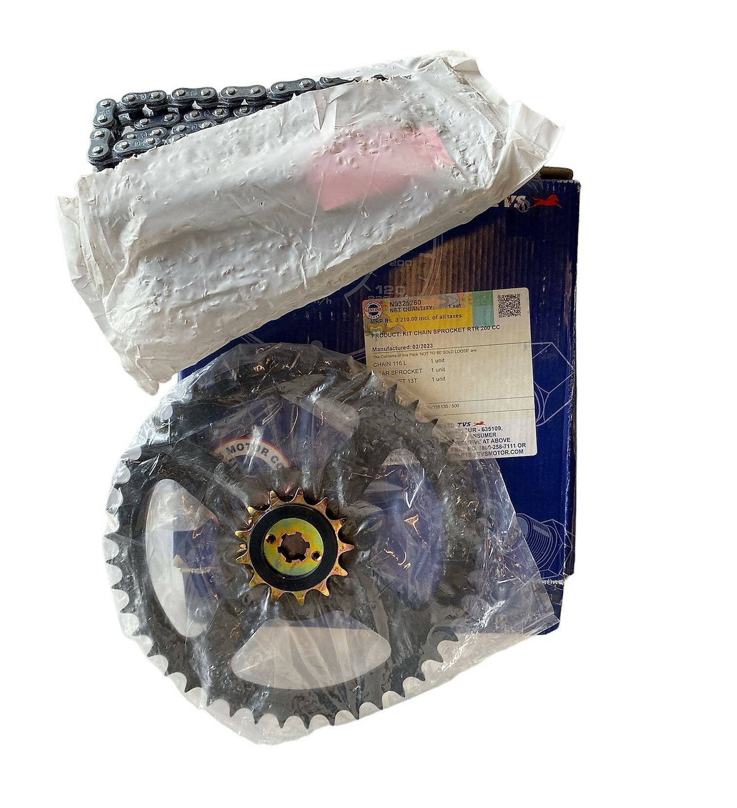 TVS RTR 200 ZİNCİR DİŞLİ SET N9325260 ORIJINAL ÜRÜN