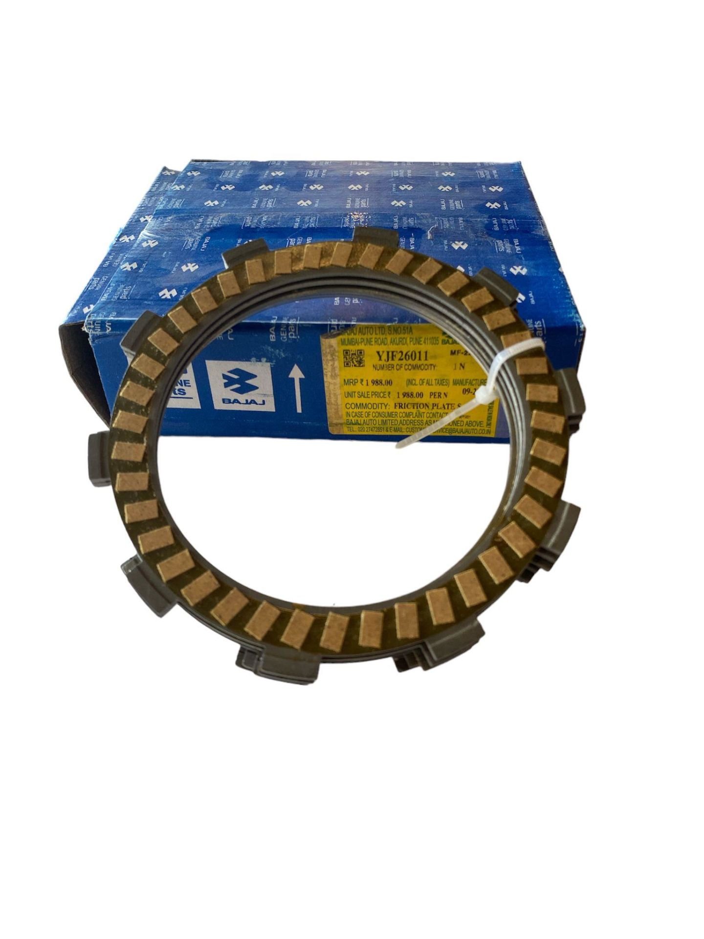 BAJAJ DOMİNAR 250 DEBRİYAJ BALATASI YJF26011 ORİJİNAL ÜRÜN