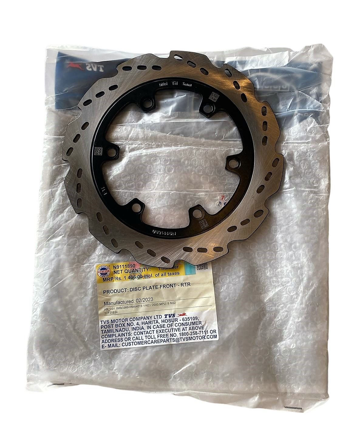 TVS APACHE RTR 150-180-200 ÖN DİSK N9111890 ORIJINAL ÜRÜN