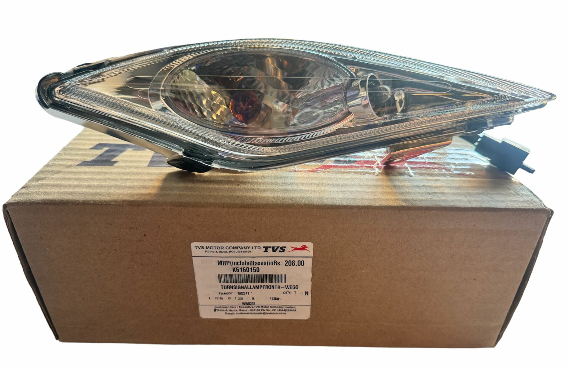 TVS SİNYAL ÖN SAĞ WEGO KABLOLU K6160150 ORİJİNAL ÜRÜN