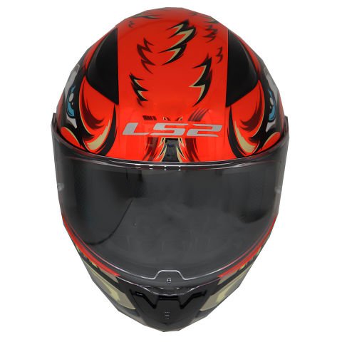 LS2 RAPID 2 SPOX KIRMIZI KASK