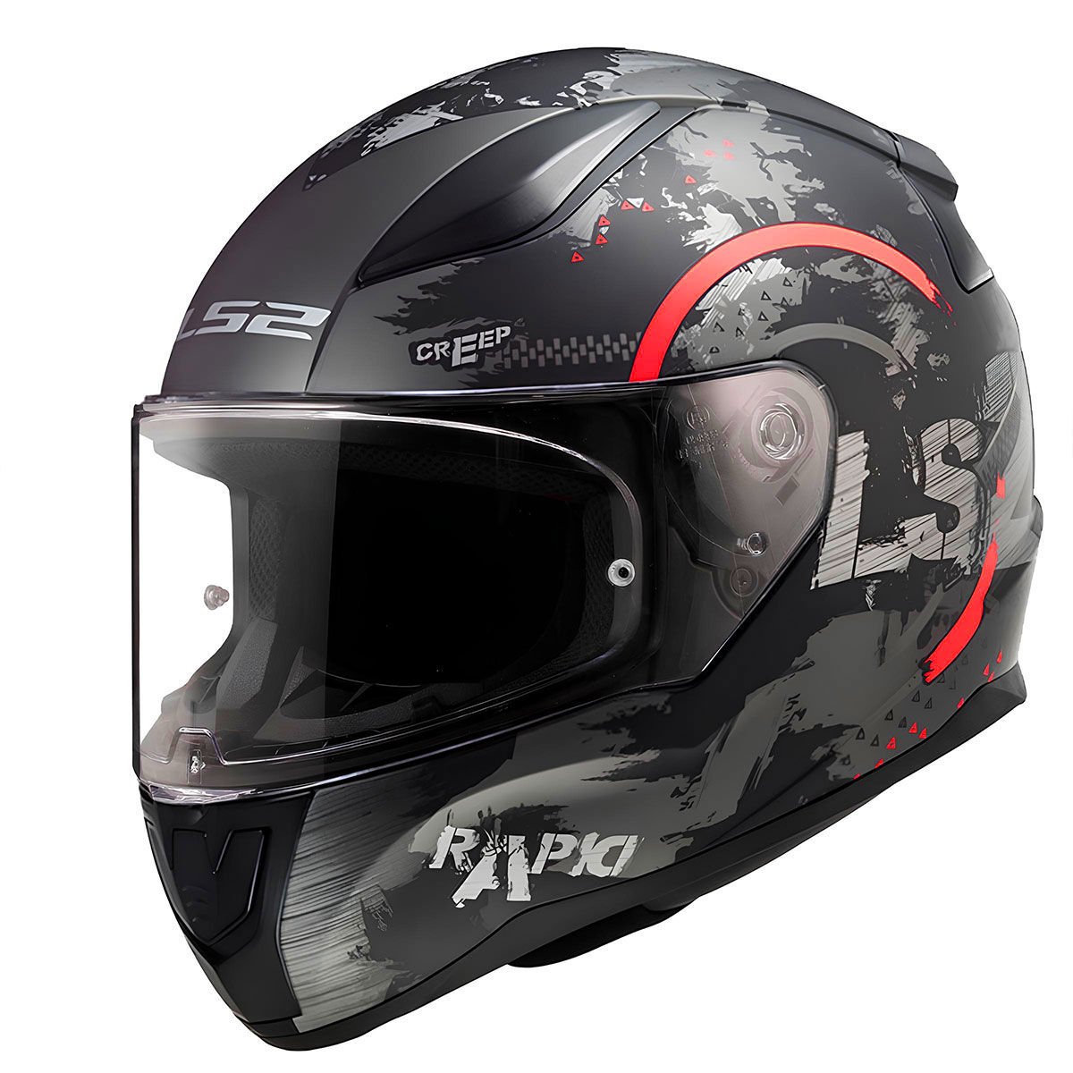 LS2 RAPID 2 CIRCLE MAT KASK