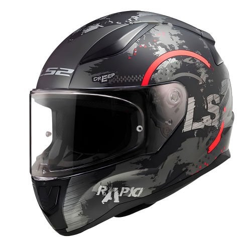 LS2 RAPID 2 CIRCLE MAT KASK