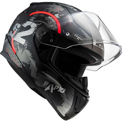 LS2 RAPID 2 CIRCLE MAT KASK