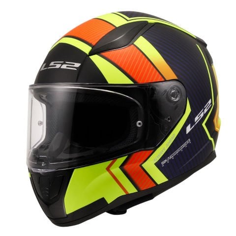 LS2 RAPID 2 EXTRA MAT NEON KASK