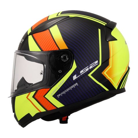 LS2 RAPID 2 EXTRA MAT NEON KASK