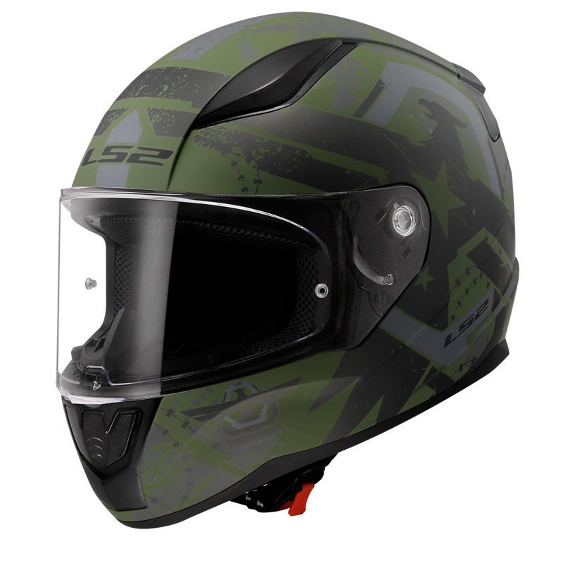 LS2 RAPID 2 THUNDER BIRDS MAT YEŞİL KASK