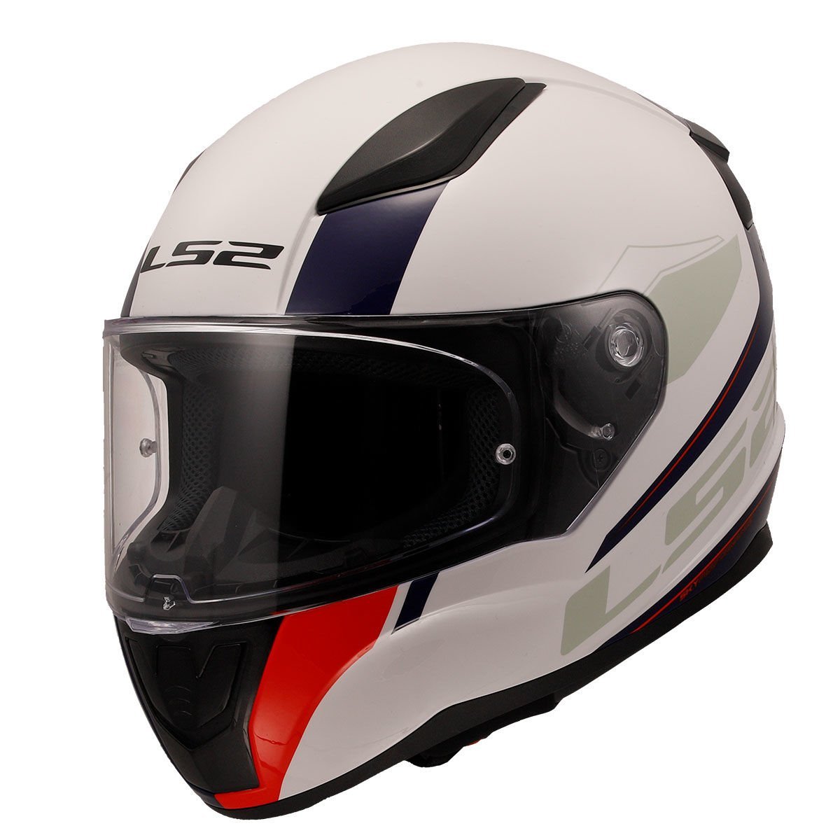 LS2 RAPID 2 DRIVEWAY BEYAZ KASK