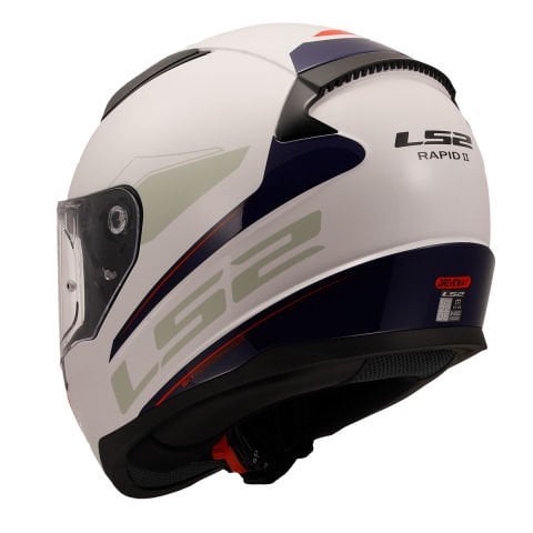 LS2 RAPID 2 DRIVEWAY BEYAZ KASK