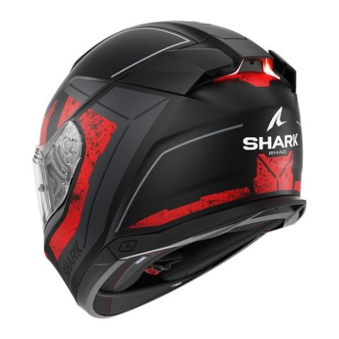 SHARK SKWAL İ3 RHAD MAT BLACK CHROM RED KASK