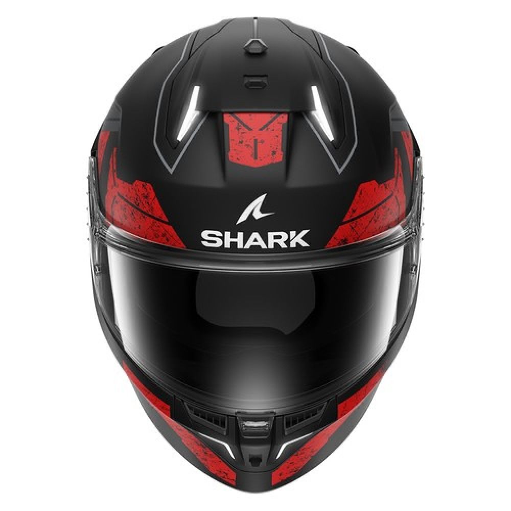 SHARK SKWAL İ3 RHAD MAT BLACK CHROM RED KASK